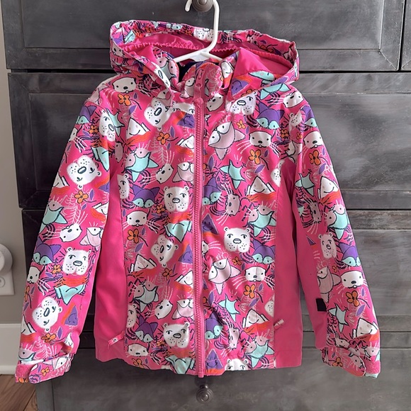 Girls Roxy Snowy Tale Technical Ski Jacket 4/5 - Picture 1 of 8
